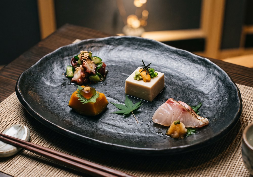 A small seasonal appetizer dish